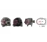 Alternator with freewheel belt pulley CAL15270AS CASCO for VW AUDI SKODA