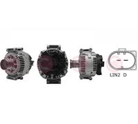Alternator with freewheel belt pulley CAL15322AS CASCO for MERCEDES-BENZ M-CLASS