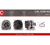 Alternator with freewheel belt pulley CAL15381AS CASCO for RENAULT MEGANE CC