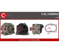 Alternator with freewheel belt pulley CAL15480AS CASCO for FORD C-MAX II