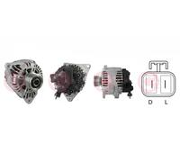 Alternator with freewheel belt pulley CAL32130GS CASCO for KIA HYUNDAI