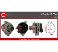 Alternator with freewheel belt pulley CAL40147AS CASCO for TOYOTA AVENSIS VERSO