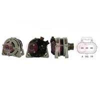 Alternator with freewheel belt pulley CAL40195AS CASCO for FORD MAZDA VOLVO