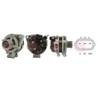 Alternator with freewheel belt pulley CAL40254AS CASCO for LAND ROVER