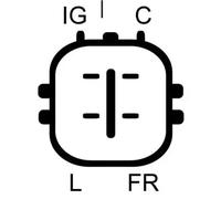 LUCAS LRA02971 Alternator