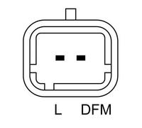 Bosch Alternator 0986080330 - 172 mm - Fits Renault Grand Scenic, Megane Scenic