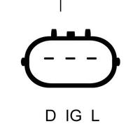 LUCAS LRA02954 Alternator