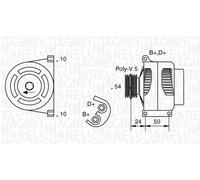 MAGNETI MARELLI 063377027010 Alternator