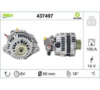 Valeo Alternator 437497 – V-ribbed Belt Pulley – For Honda, Opel, Vauxhall (Corsa, Meriva, Combo)
