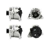 Alternator with V-ribbed belt pulley 5510296 MEAT & DORIA for AUDI VW SKODA