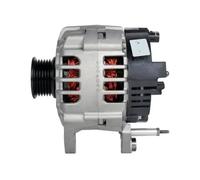 Alternator with V-ribbed belt pulley 8EL 012 426-761 HELLA for SEAT SKODA VW