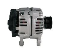 Alternator with V-ribbed belt pulley 8EL 012 428-681 HELLA for SKODA SEAT