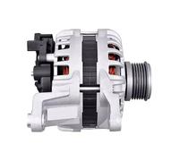 Alternator with V-ribbed belt pulley 8EL 015 637-371 HELLA for IVECO