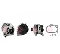 Alternator with V-ribbed belt pulley CAL15161AS CASCO for BMW LAND ROVER