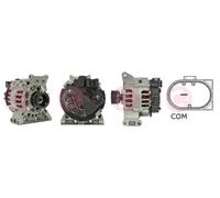 Alternator with V-ribbed belt pulley CAL15297AS CASCO for MERCEDES-BENZ A-CLASS