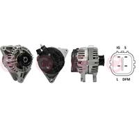 Alternator with V-ribbed belt pulley CAL40167AS CASCO for TOYOTA COROLLA Saloon