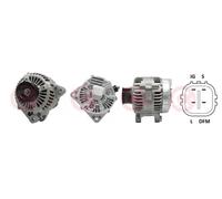 Alternator with V-ribbed belt pulley CAL40209AS CASCO for TOYOTA RAV 4 Mk II