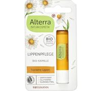 Alterra Organic Camomile Lip Care, 1 Unit, for Soft Lips, Smoothness and Gentle Care with Organic Olive Oil, Certified Natural Cosmetics