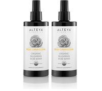 Alteya High-Potency Rose Water USDA Organic Facial Toner, 6000 Roses in a Bottle, 200mL Pure Bulgarian Rosa Damascena Flower Water, Award-Winning Moisturizer in Miron Biophotonic Glass (Pack of 2)