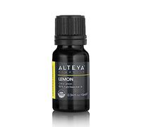 Alteya Organic Lemon Oil (Citrus Limon) 10 ml - 100% USDA Certified Organic Pure Natural Lemon Essential Oil