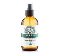 Alteya Organics Bulgarian White Rose Water - Amber Bio-Glass Bottle -