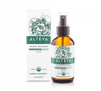 Alteya Organics Organic Bulgarian White Rose Water Amber Glass Bottle - 120ml
