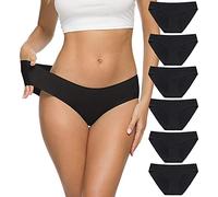 ALTHEANRAY Women’s Seamless Hipster Underwear No Show Panties Soft Stretch Bikini Underwears Multi-Pack(UK3081L-color11)