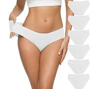 ALTHEANRAY Women’s Seamless Hipster Underwear No Show Panties Soft Stretch Bikini Underwears Multi-Pack(UK3081M-color15)