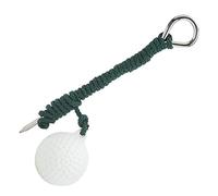 Althwuyu Training Fly Rope Driving Ball, Retractable Rope Training Swing Practice Trainer, Backyard Training Training Aid for Hit and Shot Accuracy