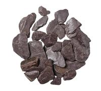 Altico Garden Products Ltd 20 mm Bulk Bag 850 kg Slate - Plum Coloured Slate Chips in Brown Altico Garden Products Ltd Brown