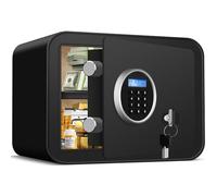 AltiKeep Security Safe with LCD Screen Sensor Light,30L Digital Combination Home Safe Box with Fireproof Document Bag, Secure Cash, Jewelry, Money Storage Box For Home, Office, Hotel, 30 x 35 x 25cm