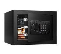 AltiKeep Security Safe with LED Light Digital Keypad,30L Home Safe Box with Fireproof Document Bag, Secure Cash, Jewelry, Other Valuables, Money Storage Box For Home, Office, Hotel, 30cm x 35cm x 25cm