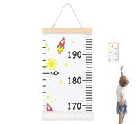 Altimeter for Children, Movable Height Measurement Table for Children's Room, with Adjustable Marking Slides, Retaining Strap & Reusable for Family, Nursery and Decoration