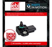 Altitude Sensor fits PEUGEOT 208 Mk1 1.2 12 to 19 Atmospheric Pressure Febi New