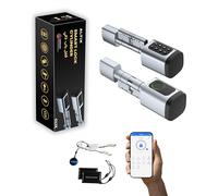 Altix CL1X TTLock Smart Door Lock | Keyless Entry | Fingerprint and Access Code | Bluetooth | DIY Installation | Ideal for Vacation Rentals | Length