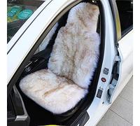 Altlue Real Genuine Sheepskin Car Seat Covers For Cars SUV Trucks Van Motorhome Front Seats Fluffy Car Seat Covers Authentic Sheepskin Seat Covers For Car Front Seat - Universal (1 Piece)