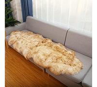 Altlue Real Sheepskin Rug - Fluffy Sheepskin Throw (70 * 200cm)