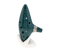 Alto 12 Hole C Tone Ocarina Ceramic Flute Pottery Woodwind Instrument Ocarina Instrument For Beginners And Students (Color : 01)
