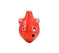 Alto C Ceramic Ocarina 1pc Color Painting Ocarina Flute Cute 6 Hole Soprano C Ceramic Mini Piccolo Orff Musical Instruments Three Types for Beginners Adults