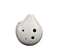 Alto C Ceramic Ocarina 6 Hole Small Ocarina Alto C Tone Beginner Tourist Souvenir Teaching Ceramic Pendant Orff Musical Instrument for Beginners Adults