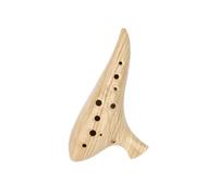 Alto C Ceramic Ocarina Ceramic Flute with 12 Holes, AC Tone Mid-range C Wood Grain Ice Cracking Smoked Blue White Beginner's Instrument for Beginners Adults
