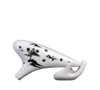 Alto C Ceramic Ocarina Ocarina 12-hole AC Beginner Introduction Resin Alto C Tone Ceramic Flute Plastic Student Musical Instrument for Beginners Adults