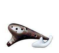 Alto C Ceramic Ocarina Ocarina 12-hole AC Beginner Introduction Resin Alto C Tone Ceramic Flute Plastic Student Musical Instrument for Beginners Adults