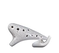 Alto C Ceramic Ocarina Ocarina 12-hole AC Beginner Introduction Resin Alto C Tone Ceramic Flute Plastic Student Musical Instrument for Beginners Adults