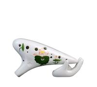 Alto C Ceramic Ocarina Ocarina 12-hole AC Beginner Introduction Resin Alto C Tone Ceramic Flute Plastic Student Musical Instrument for Beginners Adults