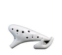 Alto C Ceramic Ocarina Ocarina 12-hole AC Beginner Introduction Resin Alto C Tone Ceramic Flute Plastic Student Musical Instrument for Beginners Adults