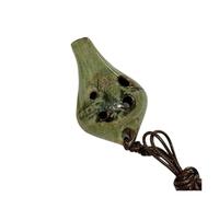 Alto C Ceramic Ocarina Ocarina 6-hole Beginner Notation Student Entry Alto C Key Pottery Adult Small for Beginners Adults