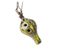 Alto C Ceramic Ocarina Ocarina 6-hole Beginner Notation Student Entry Alto C Key Pottery Adult Small for Beginners Adults