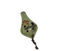Alto C Ceramic Ocarina Ocarina 6-hole Beginner Notation Student Entry Alto C Key Pottery Adult Small for Beginners Adults