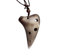 Alto C Style 6-Hole Ceramic Ocarina Musical Instrument with Lanyard Music Score Ideal for Beginners Lovers Zelda Fans